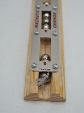 Magnetic Cannon Toy Abong Educational Magnet Cannon Kinetic Energy Finished Kit